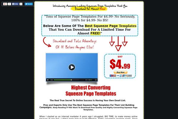 OptimizePress theme theme site design template sample