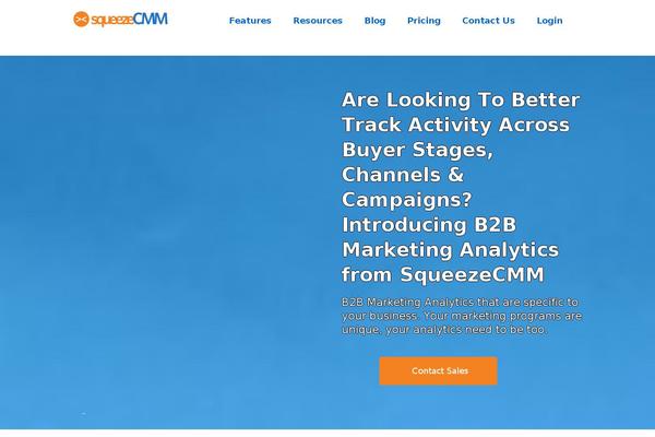 Squared theme site design template sample
