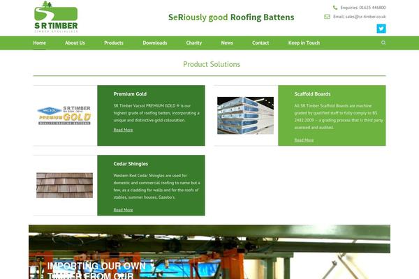 Site using The Social Links plugin