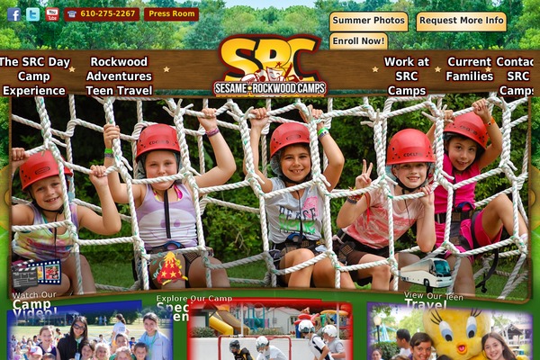 srdaycamps.com site used sesame