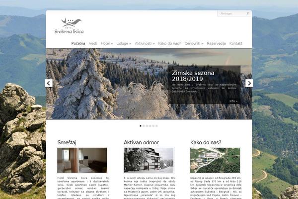 srebrnalisica.com site used Wp-lisica