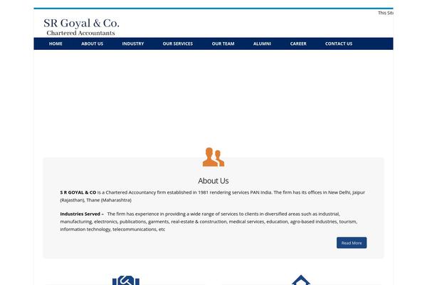 Site using Ditty News Ticker plugin