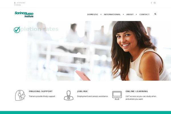 Clevercourse theme site design template sample