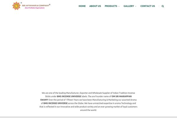 Bms theme site design template sample