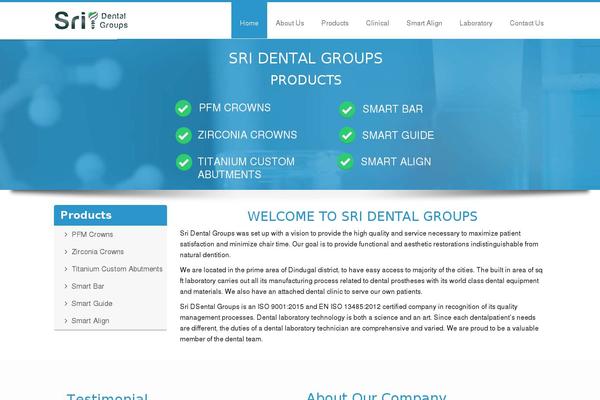 Medicom theme site design template sample