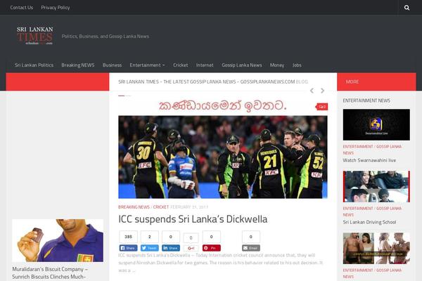 Site using Poll, Quiz & List by OpinionStage plugin