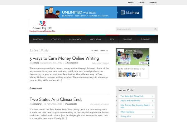 Site using SAM Pro (Free Edition) plugin