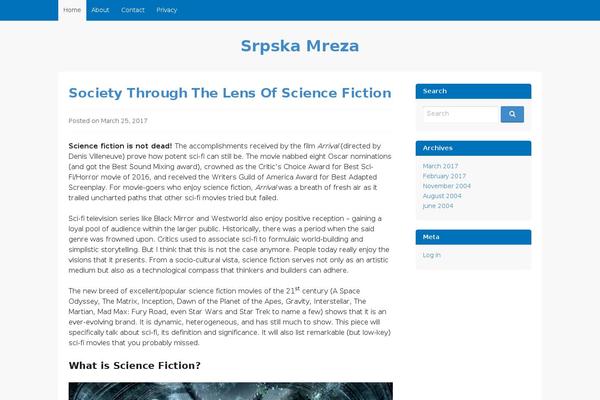 GovPress theme site design template sample