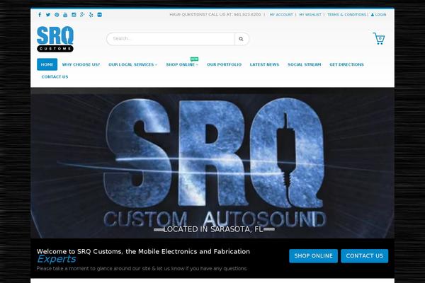 Site using Woopack plugin
