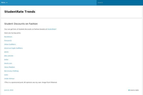 Fonts theme site design template sample