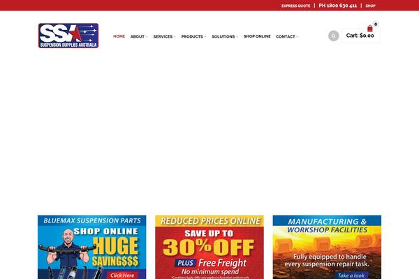 WooPress theme site design template sample