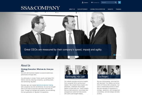 ssa theme websites examples