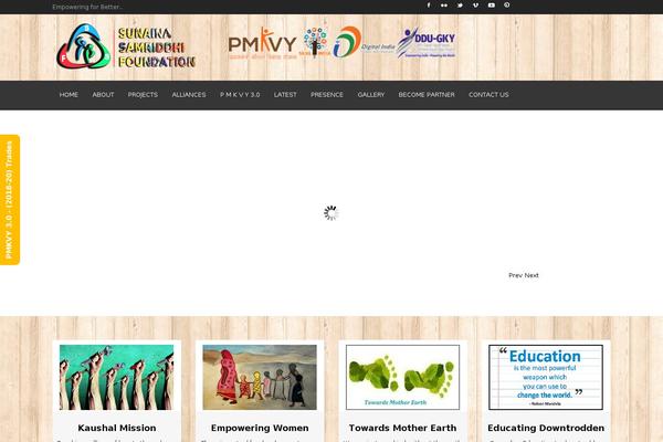 Site using Testimonials Slider plugin