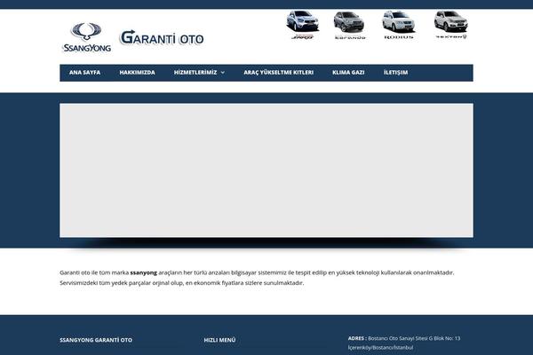 ssangyongozelservis.net site used Ssangyong
