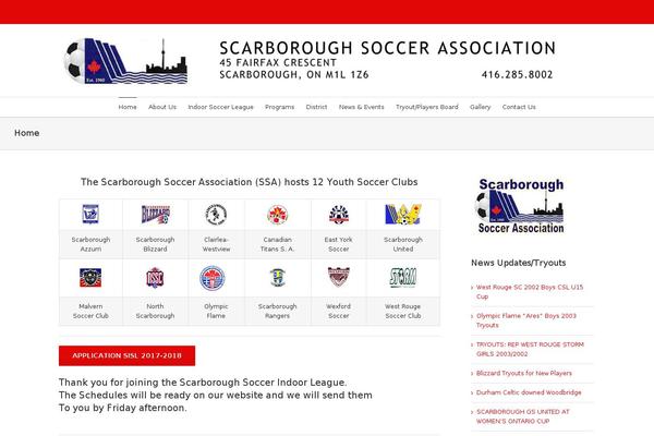 Site using TablePress plugin