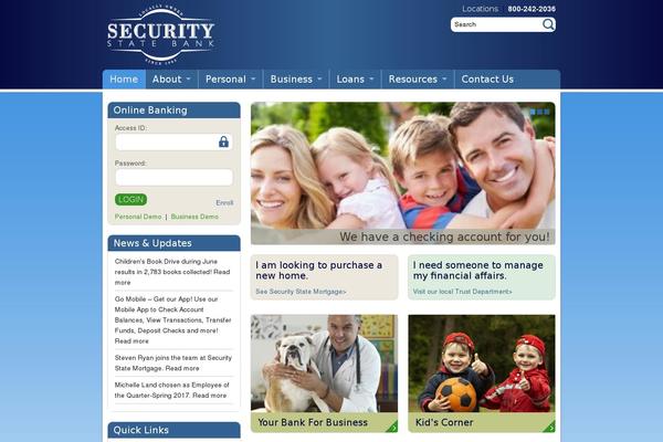 Site using Banksite-slider plugin