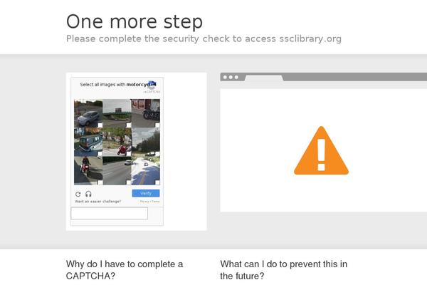 ssclibrary.org site used Sscl