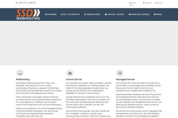 ssd-webhosting.de site used Ecohost-child-01