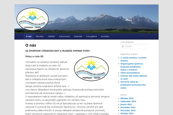 ssdm.sk site used Twentyeleven_custom