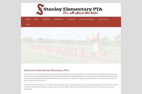 Total theme site design template sample