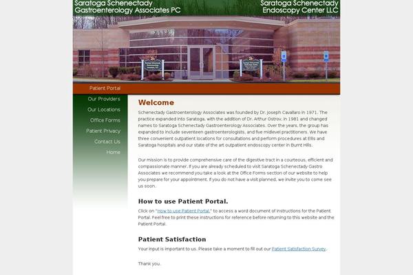 Genesis theme site design template sample