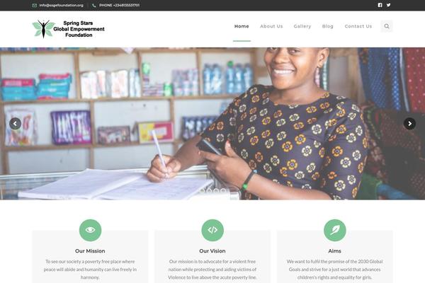 TheCraft theme site design template sample
