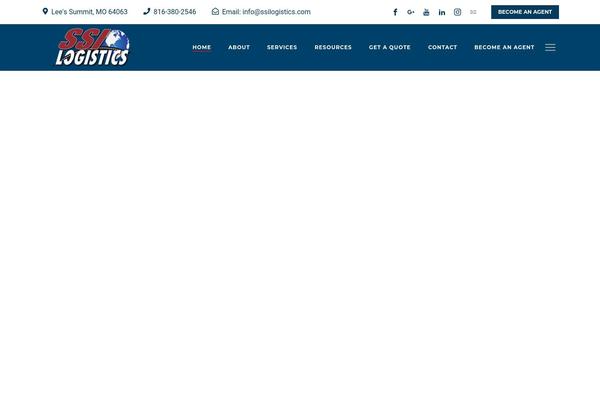 Globax theme site design template sample