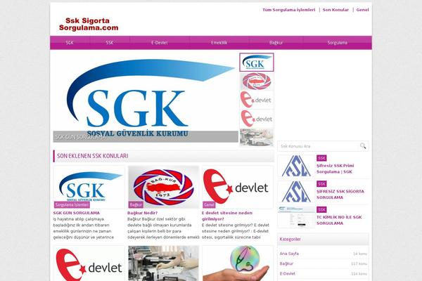 ssksigortasorgulama.mobi site used Bloguide