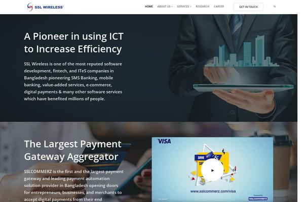 Stack theme site design template sample