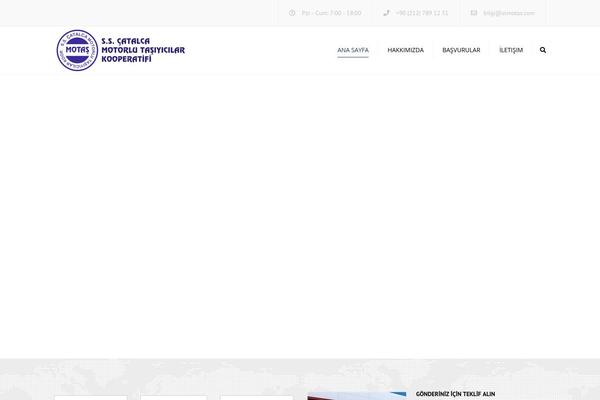 Transport theme site design template sample