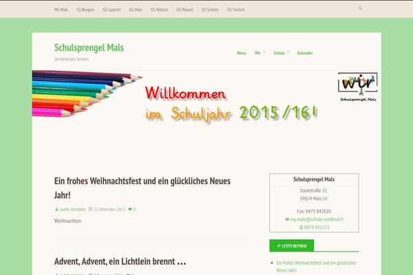 Site using Personal Contact Info Widget plugin