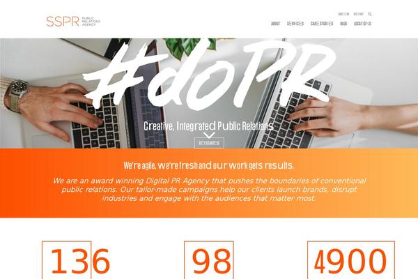 sspr WordPress theme, websites list used sspr theme sspr theme websites examples