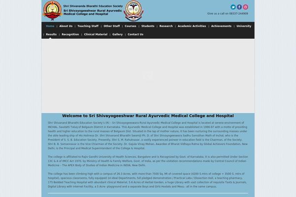 Clean Education theme site design template sample