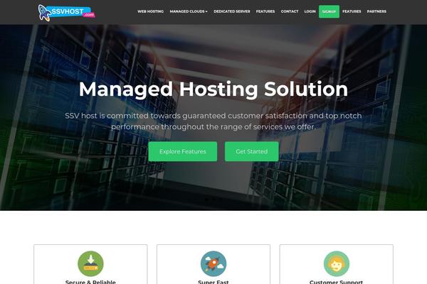 ssvhost.com site used Ssvhost