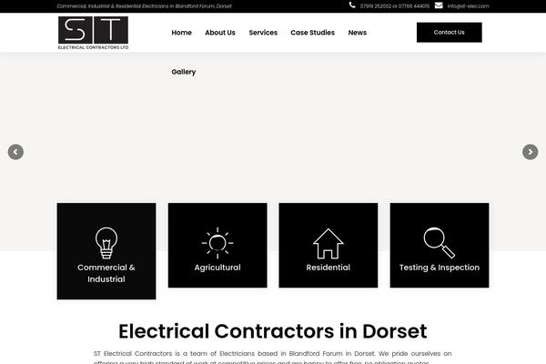 Bridge theme site design template sample