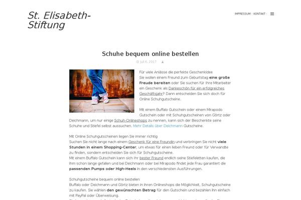 Zircone theme site design template sample