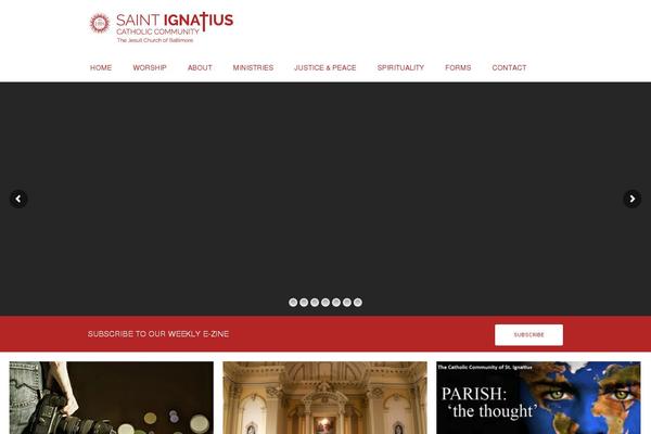 Hawthorne theme site design template sample