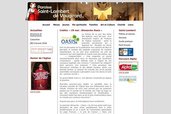 Customify theme site design template sample