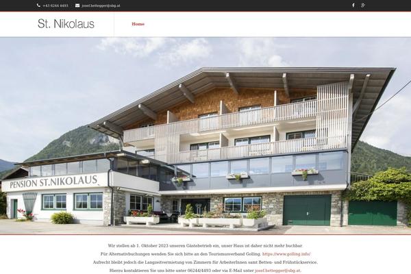 Starhotel theme site design template sample