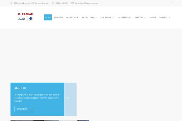 MediCenter theme site design template sample