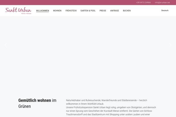Albergo theme site design template sample
