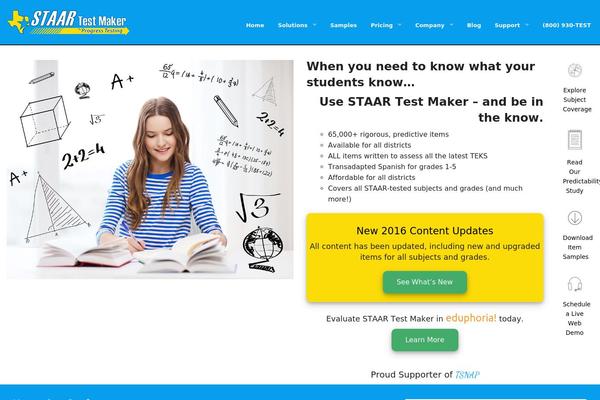 staartestmaker.com site used Advocate-lite