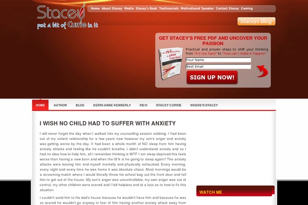 Understrap theme site design template sample