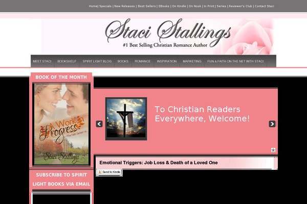 Site using MyBookTable Bookstore by Author Media plugin