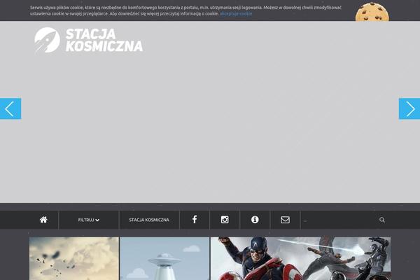 Cyberfolks theme site design template sample