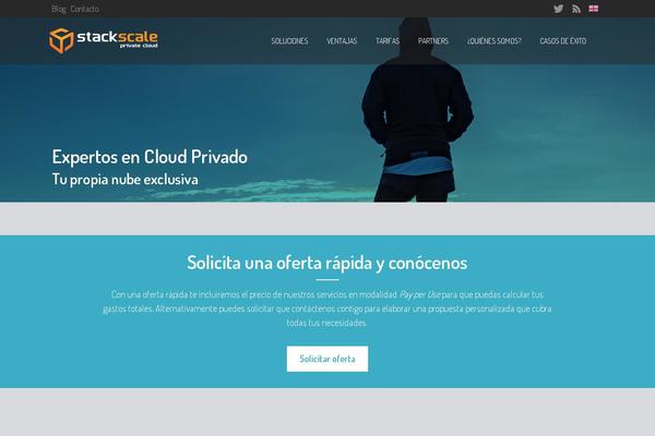 stackscale.es site used Astra Child