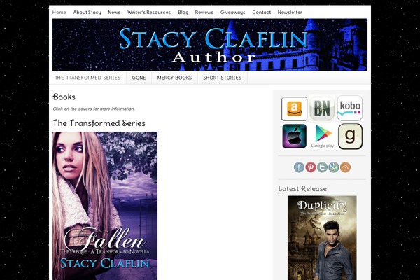 Authorcats theme site design template sample