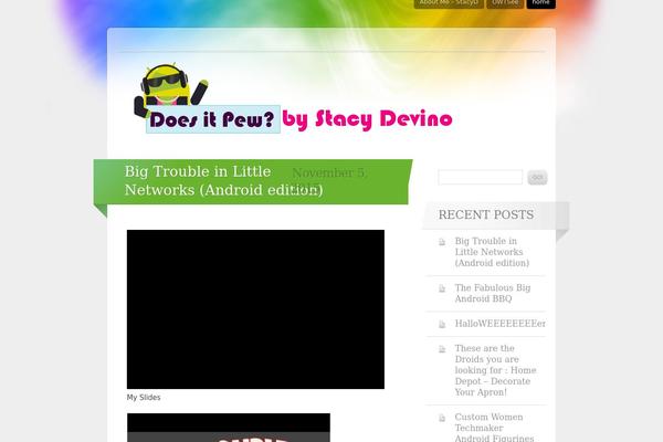 Hestia theme site design template sample