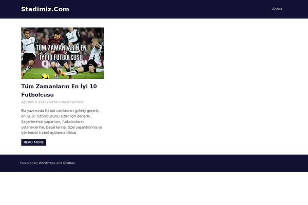 iMag Mag theme site design template sample