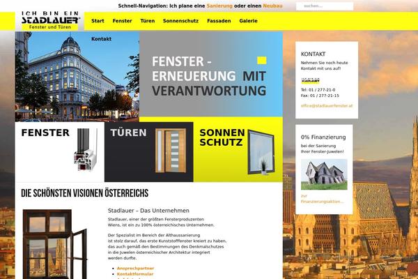 Bridge Child theme site design template sample